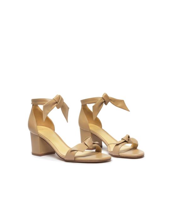  알렉산더버만 샌들 Alexandre Birman 클라리타 블록 60  누드 - ALEXANDRE BIRMAN