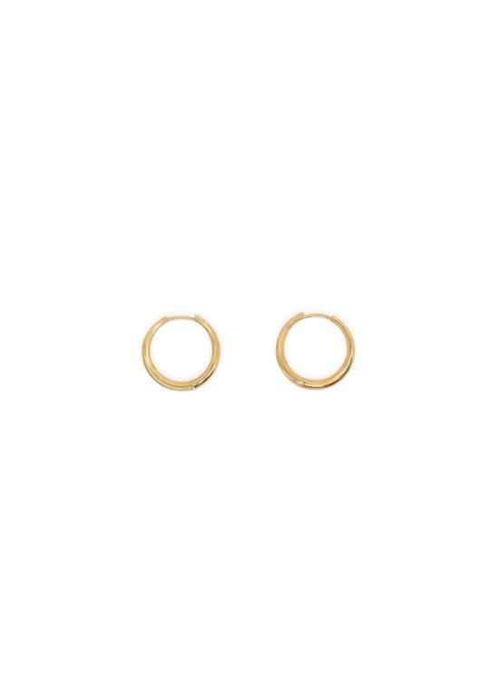  Flash Jewellery 이어링 플래시 주얼리 모멘토 미니 후프 14k 골드 베르메일