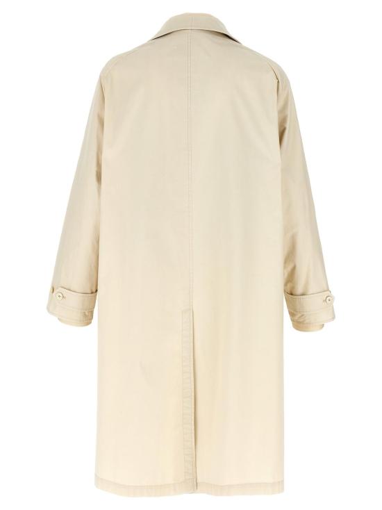  마르지엘라 트렌치 코트 메종  코튼  베이지 - MAISON MARGIELA