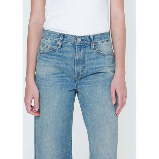  노엔드 데님 데님 팬츠 셀마 루즈 스트레이트: 필라델피아 워시 진 - NOEND DENIM