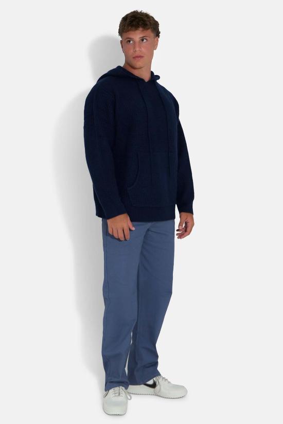  블루&크림 후드 티셔츠 M25 201 BLUE - BLUE&CREAM