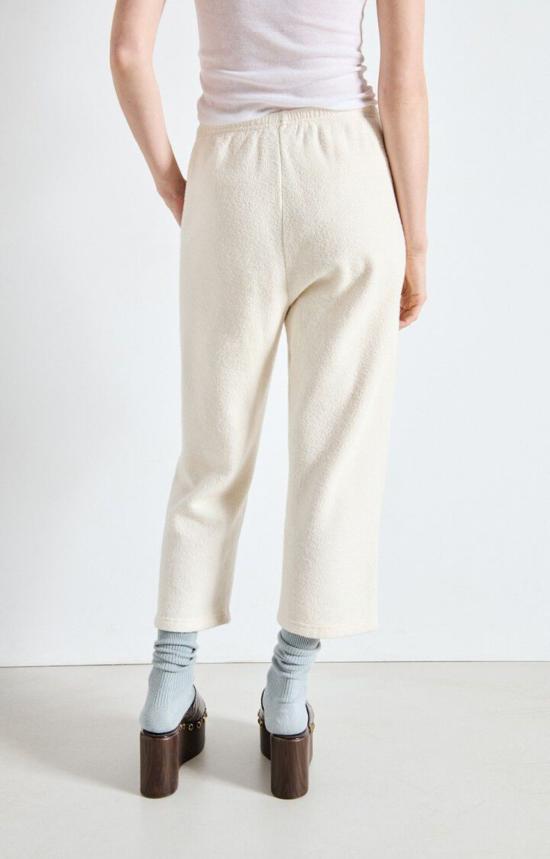  아메리칸 빈티지 크롭 팬츠 보비파크 조거 팬츠 에크루 - AMERICAN VINTAGE