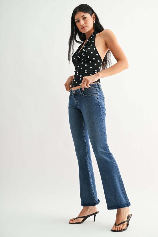  저스트 블랙 데님 데님 팬츠 BP527J BLUE - JUST BLACK DENIM