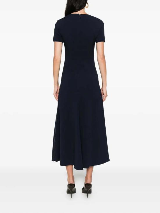  빅토리아 베컴 롱 원피스 개더드 디테일 드레스 - VICTORIA BECKHAM