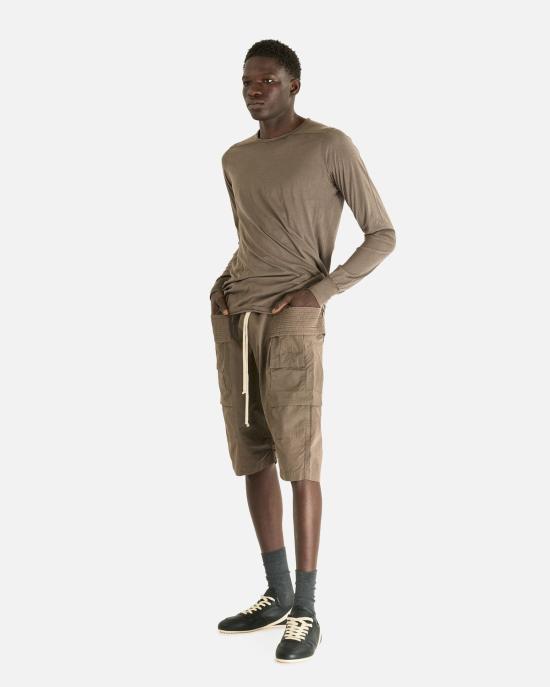  릭 오웬스 긴팔 티셔츠 레벨 - RICK OWENS