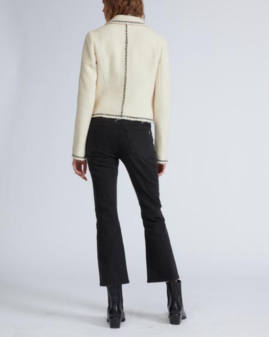  랙앤본 데님 팬츠 래그앤본 플렉시 페이튼 미드라이즈 앵클 부츠컷 진 미드나잇 - RAG & BONE