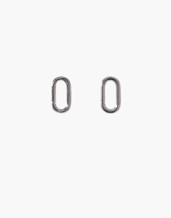  클레드 이어링 루프 스터드 귀걸이 스털링 실버 - CLED