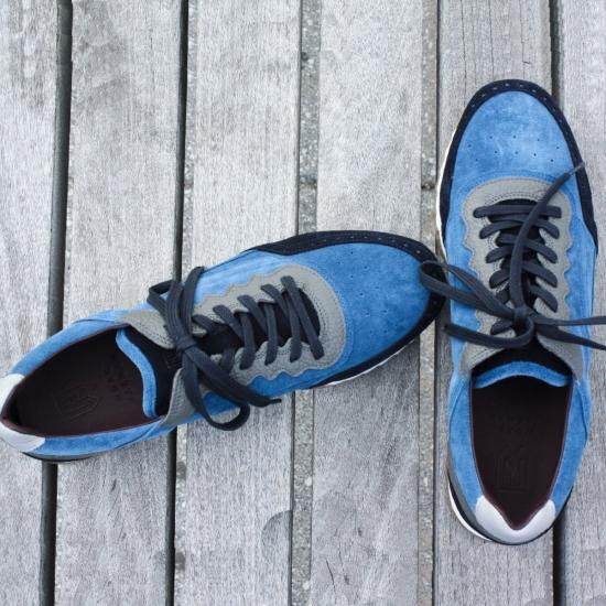  노아 왁스만 스니커즈 SN6SDE BLUE - NOAH WAXMAN