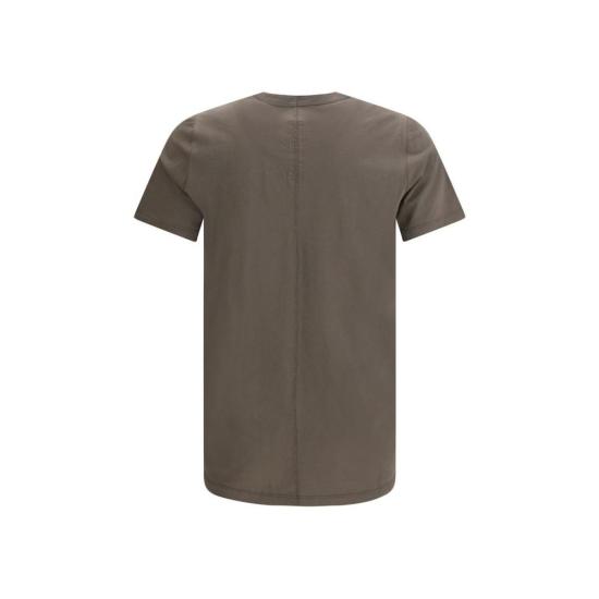 26SS 릭 오웬스 반팔 티셔츠 코튼 티셔츠 브라운 - RICK OWENS