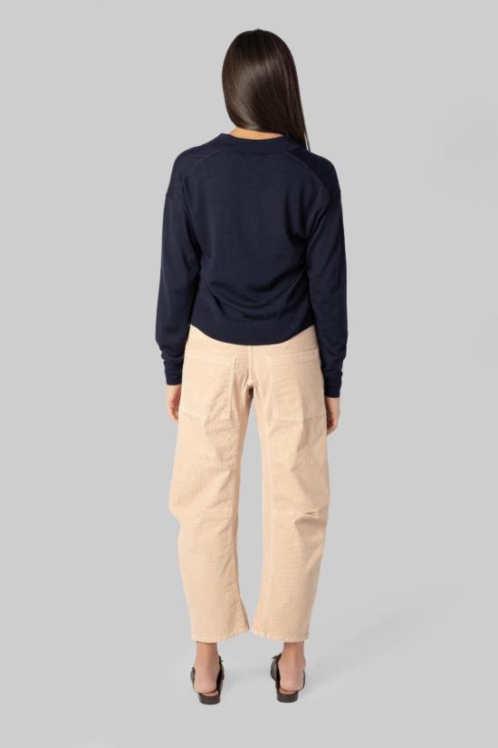  쉐르 스웨터 소에르 플레밍  네이비 - SOEUR