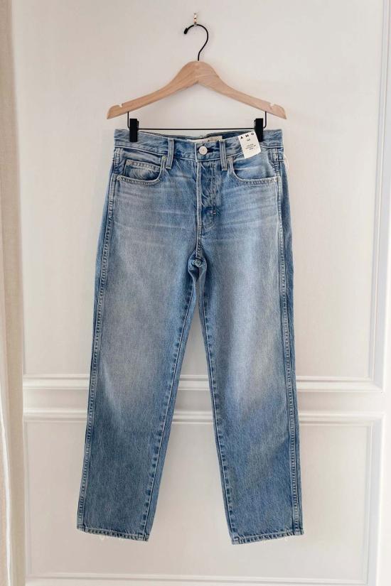  아모 데님 데님 팬츠 143 미드라이즈 슬림 진 - AMO DENIM