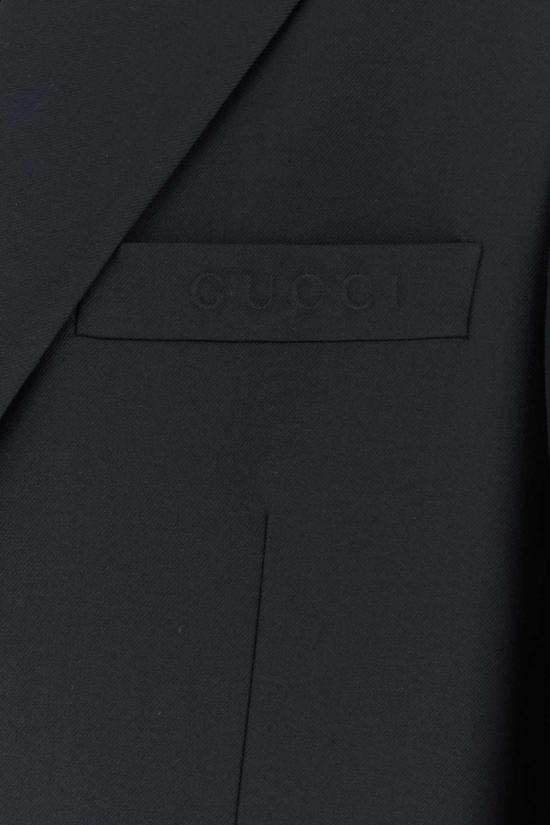  구찌 수트 자켓 그래파이트 트윌 블레이저 스페이스그레이 - GUCCI