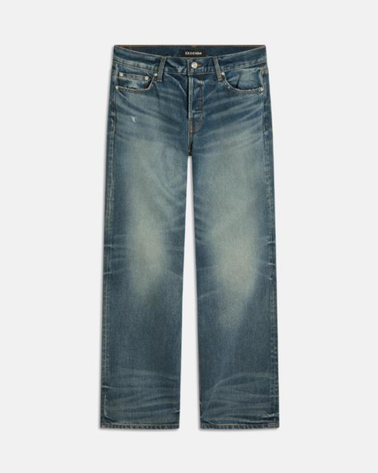  이비 데님 데님 팬츠 Eb 데님 로우 라이즈 배기 진 토미 - EB DENIM