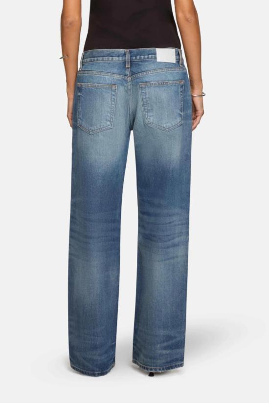  이비 데님 데님 팬츠 Eb 데님 로우 라이즈 배기 진 토미 - EB DENIM