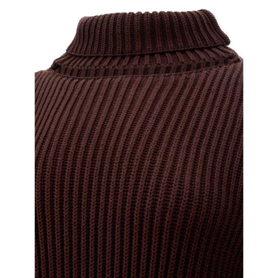  보테가베네타 미디 원피스 보테가 베네타 캐주얼 드레스 브라운 - BOTTEGA VENETA