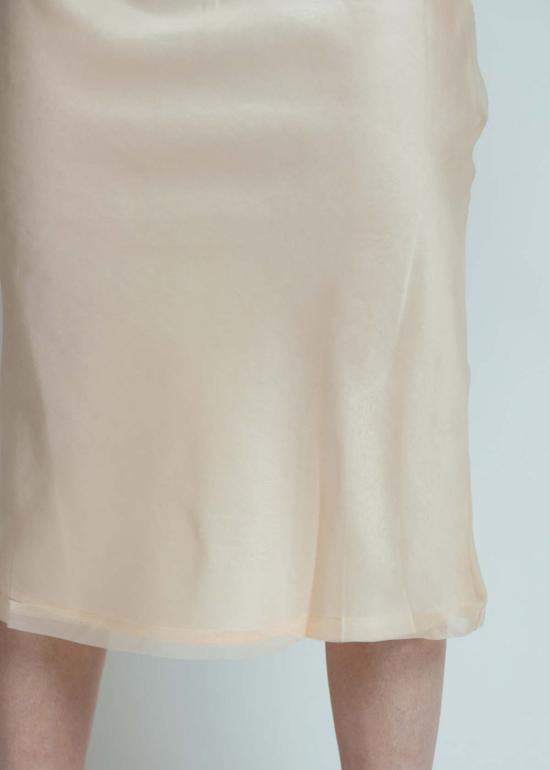  브라조 트리콧 스커트 브라조 트리코 오르간자 레이디  블론드 - BRAZEAU TRICOT