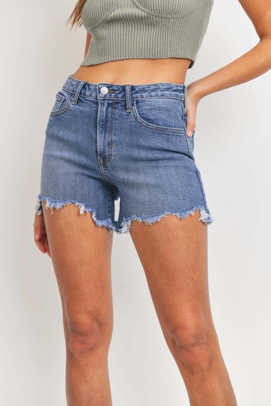  저스트 블랙 데님 데님 숏팬츠 BH401J BLUE - JUST BLACK DENIM