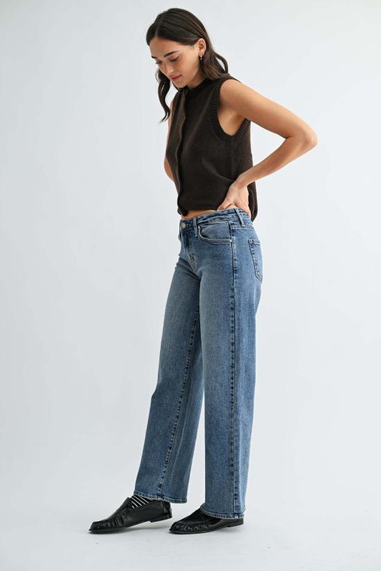  저스트 블랙 데님 데님 팬츠 BP615J BLUE - JUST BLACK DENIM