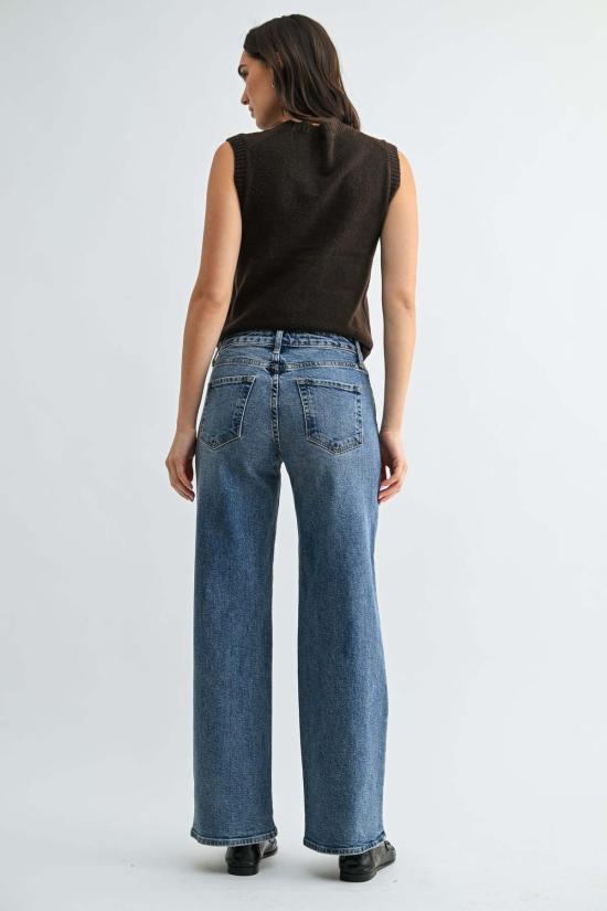  저스트 블랙 데님 데님 팬츠 BP615J BLUE - JUST BLACK DENIM