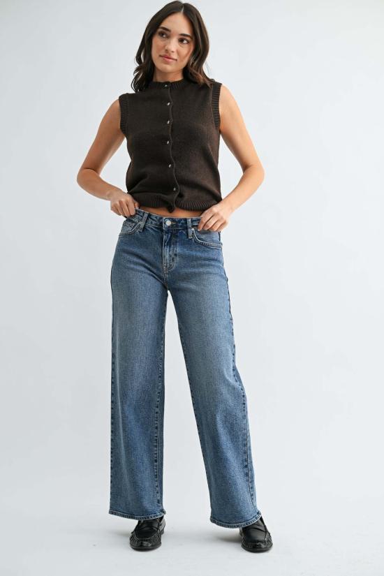  저스트 블랙 데님 데님 팬츠 BP615J BLUE - JUST BLACK DENIM