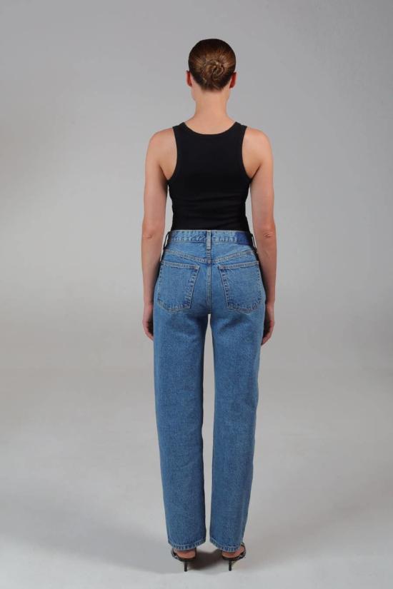  ÉTICA Denim 데님 팬츠 Ética Denim 레이아 울트라 하이 스트레이트 블루스톤 - OTHER BRANDS