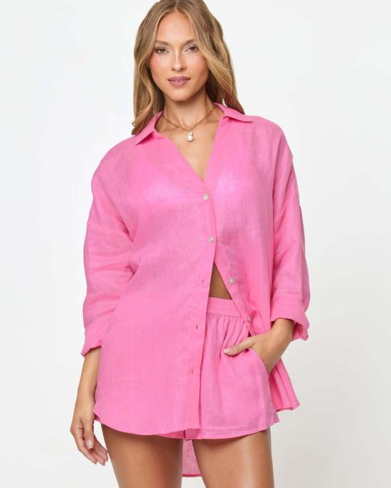  엘스페이스 숏팬츠 RIOSH23 PINK