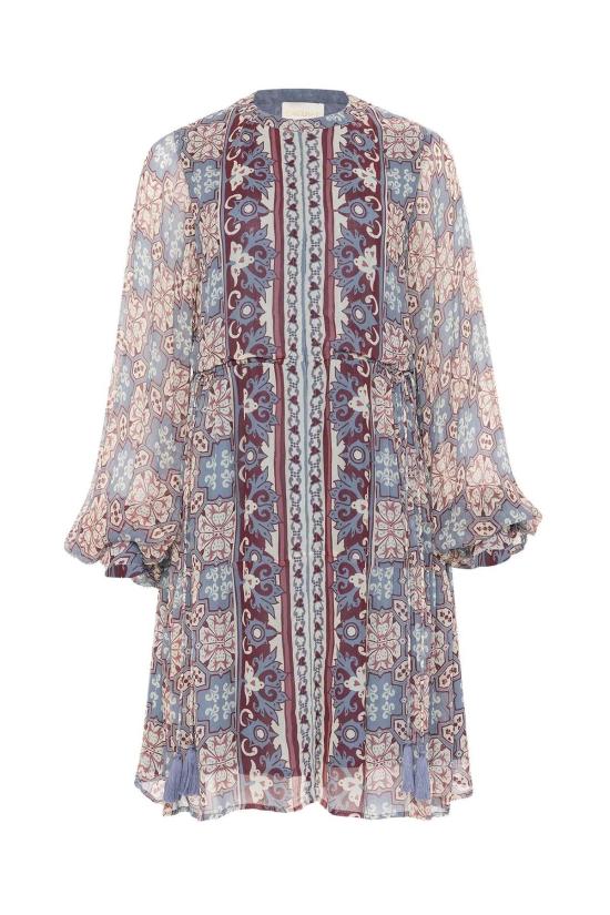  캐롤리나 케이 숏 원피스 Carolina K Josefina Short Dress Algarve Blue - CAROLINA K