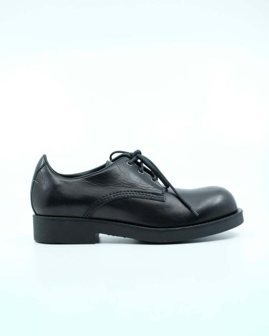  MM6 메종마르지엘라 드레스 슈즈 Mm6 메종 마르지엘라 가죽 레이스업 더비 - MM6 MAISON MARGIELA