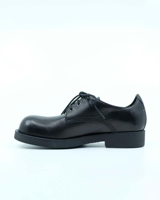  MM6 메종마르지엘라 드레스 슈즈 Mm6 메종 마르지엘라 가죽 레이스업 더비 - MM6 MAISON MARGIELA