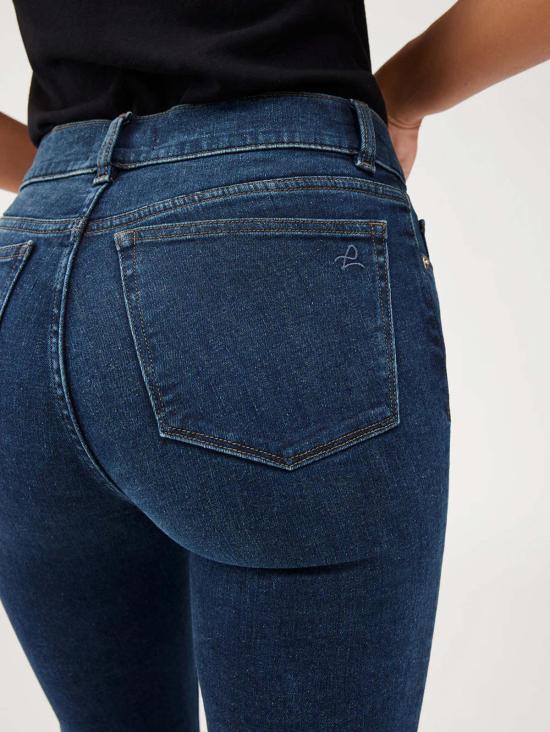  DL 1961 데님 팬츠 Dl 1961 Mara Straight Instasculpt Jeans India Ink - DL 1961