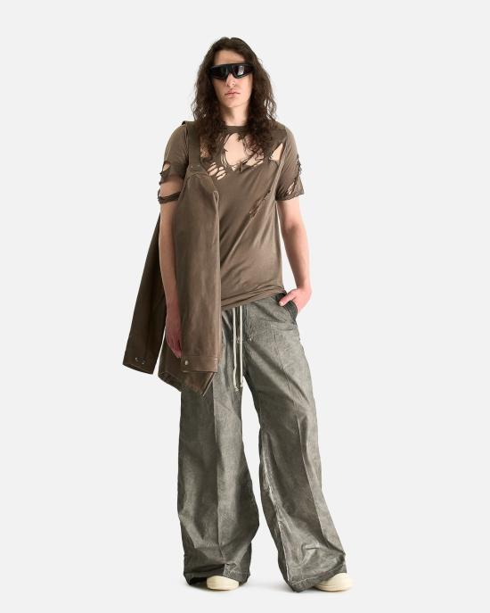  릭 오웬스 반팔 티셔츠 레벨 티셔츠 - RICK OWENS