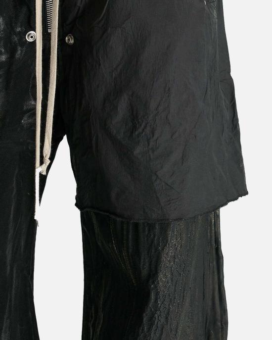  릭 오웬스 데님 게스 벨라스 팬츠 블랙 - RICK OWENS