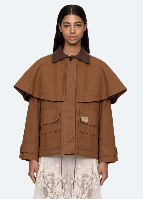 씨뉴욕 자켓 PF25 037 CAMEL - SEA NY
