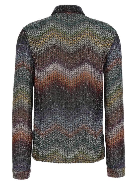  미소니 블라우스 미쏘니 비스코스  멀티컬러 - MISSONI
