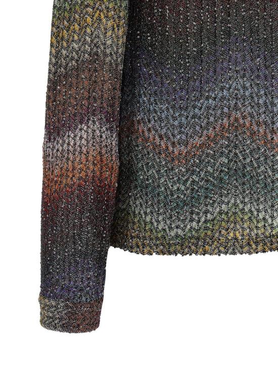  미소니 블라우스 미쏘니 비스코스  멀티컬러 - MISSONI