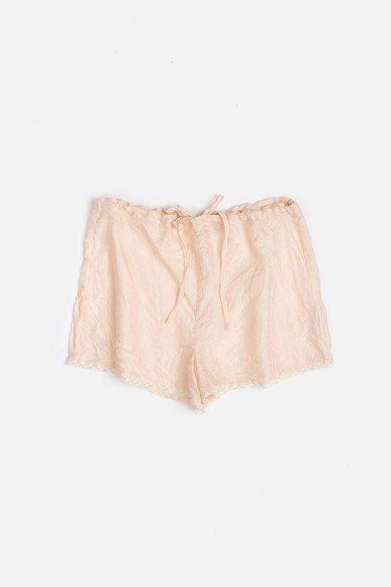  에리카 타노브 라운지 웨어 에리카 타노프 스티비 페탈 실크 탭 팬츠 블러쉬