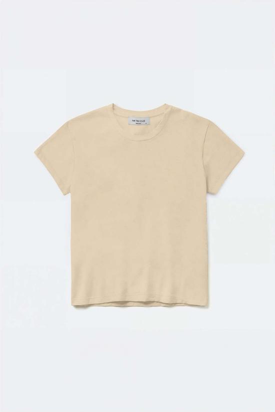  더 타일 클럽 반팔 티셔츠 WVBCW2402T YELLOW