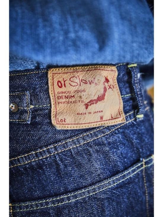  오어슬로우 데님 팬츠 또는 슬로우 그랜드 대드 핏  원워치 - ORSLOW