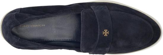  토리버치 로퍼 발레 스웨이드 스포츠  네이비 - TORY BURCH