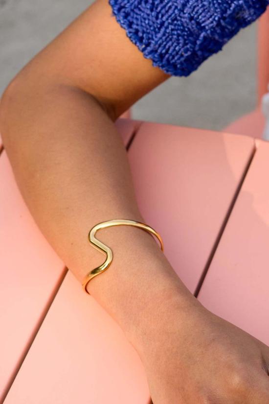  피터 앤 준 팔찌 피터 + 준 리버 커프