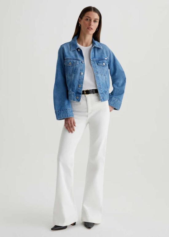  아드리아노 골드슈미드 데님 자켓 Ag Jeans Isa 진 재킷 블루