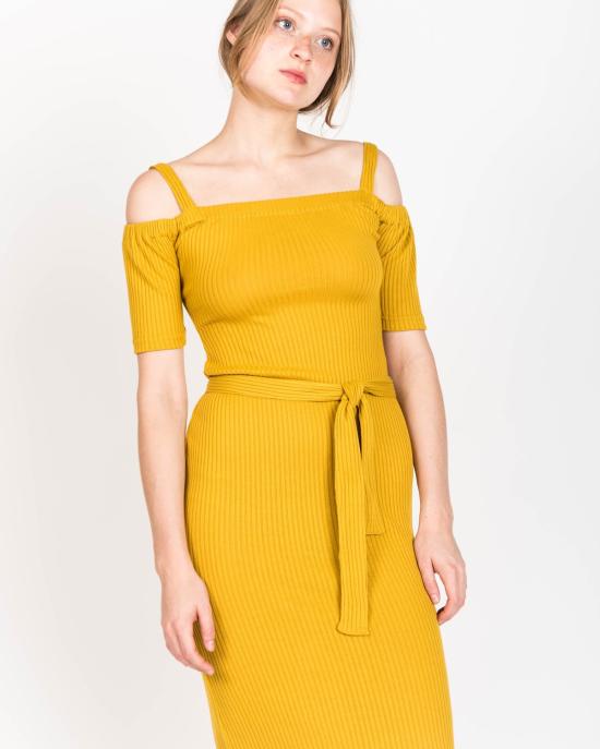  Samantha Pleet 롱 원피스 사만다 플리트 카퓰렛 골드 드레스 - OTHER BRANDS