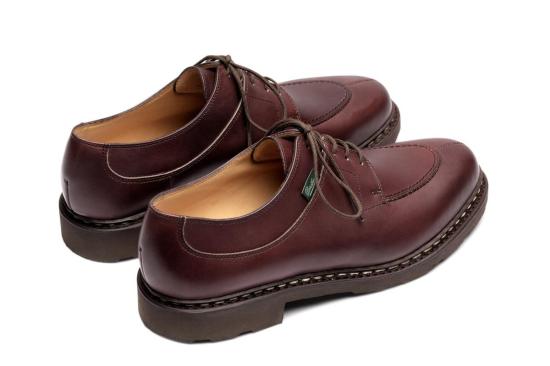  파라부트 드레스 슈즈 아비뇽/그리프 Ii 느와르 리스 카페 - PARABOOT