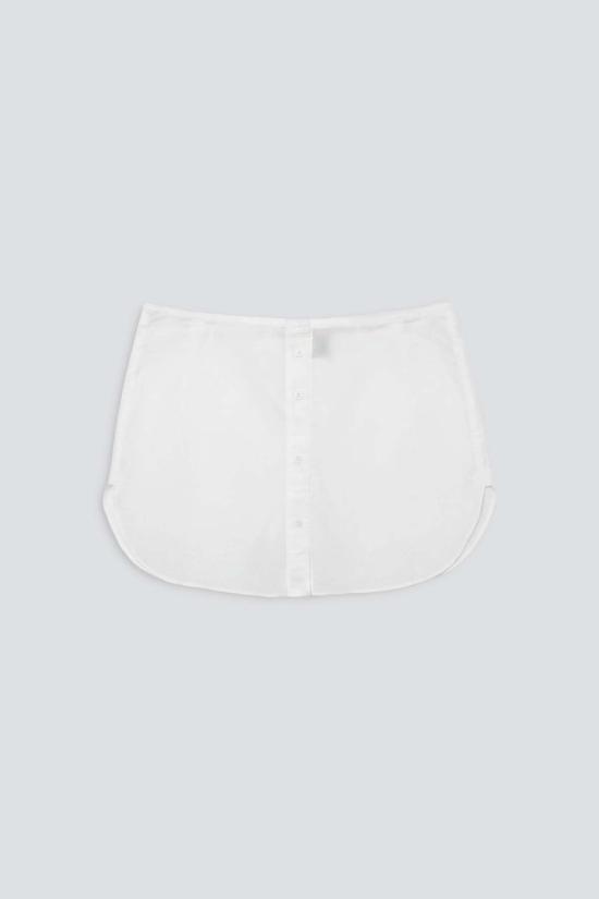  어셈블리 뉴욕 스커트 조립식 화이트 포플린 테일
