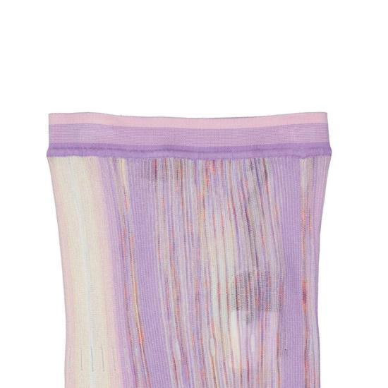  미소니 롱 스커트 미쏘니 코튼  퍼플 - MISSONI