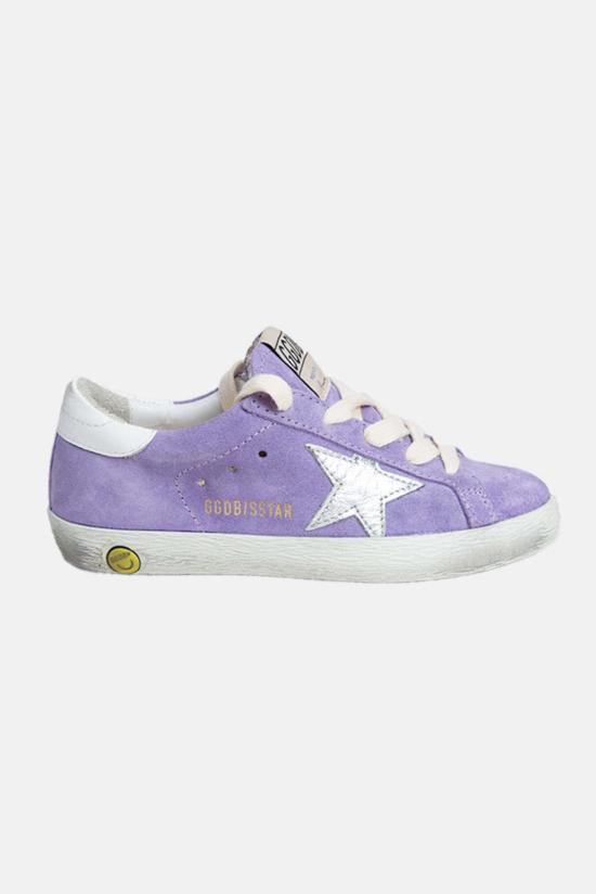  [키즈] 골든구스 슈즈 G35KS301 B23 LYLIUM SUEDE SILVER STAR