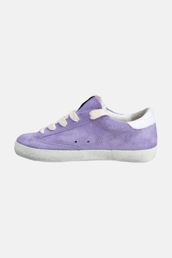  [키즈] 골든구스 슈즈 G35KS301 B23 LYLIUM SUEDE SILVER STAR - GOLDEN GOOSE