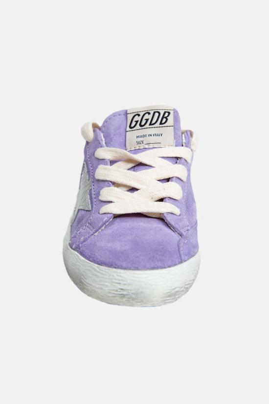  [키즈] 골든구스 슈즈 G35KS301 B23 LYLIUM SUEDE SILVER STAR - GOLDEN GOOSE