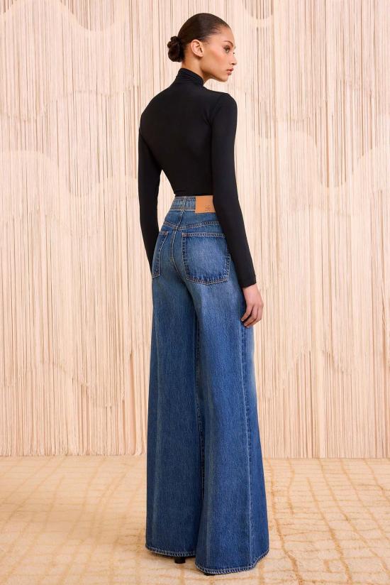  울라 존슨 데님 팬츠 비앙카 진 나일 - ULLA JOHNSON