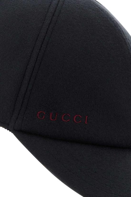  구찌 볼캡 울 베이스볼 캡 블루 - GUCCI